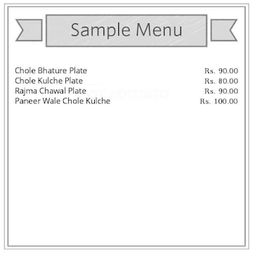 Lotan Chole Kulche Wala menu 