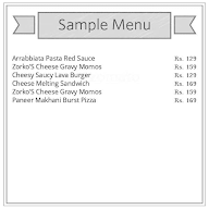 Zorko - Brand Of Food Lovers menu 1