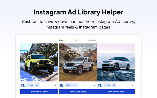 Ad Library Helper - Facebook and Instagram Preview 2