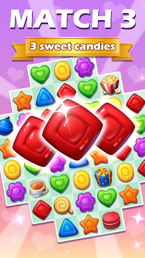 Sweet Candy Pop Match 3 Puzzle