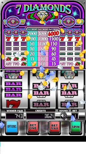 Seven Diamonds Deluxe : Vegas Slot Machines Games screenshots 2