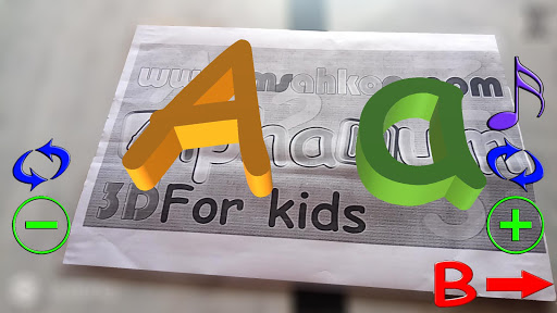 AlphaNum - Augmented Reality Kids Learning App