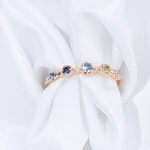 Colorful Zircon Ring