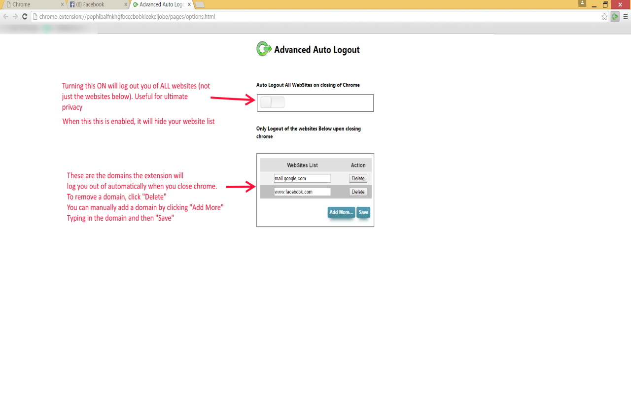 Advanced Auto Logout Preview image 2