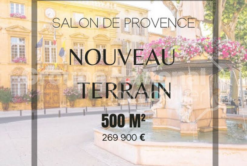  Vente Terrain à bâtir - 500m² à Salon-de-Provence (13300) 