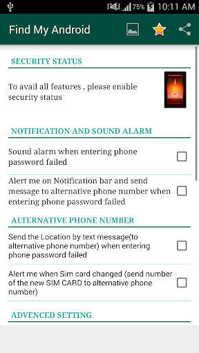 Find my android Anti theft