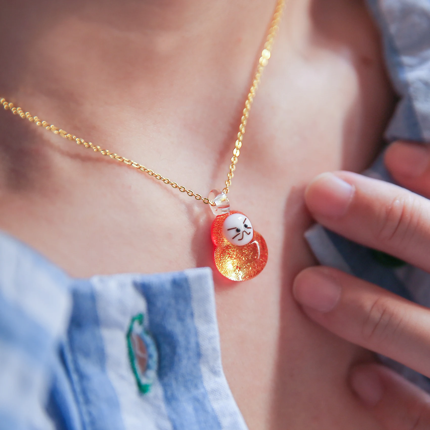Title 6, Handgemaakte Zodiac Perzikbloesem Ketting – Gep...