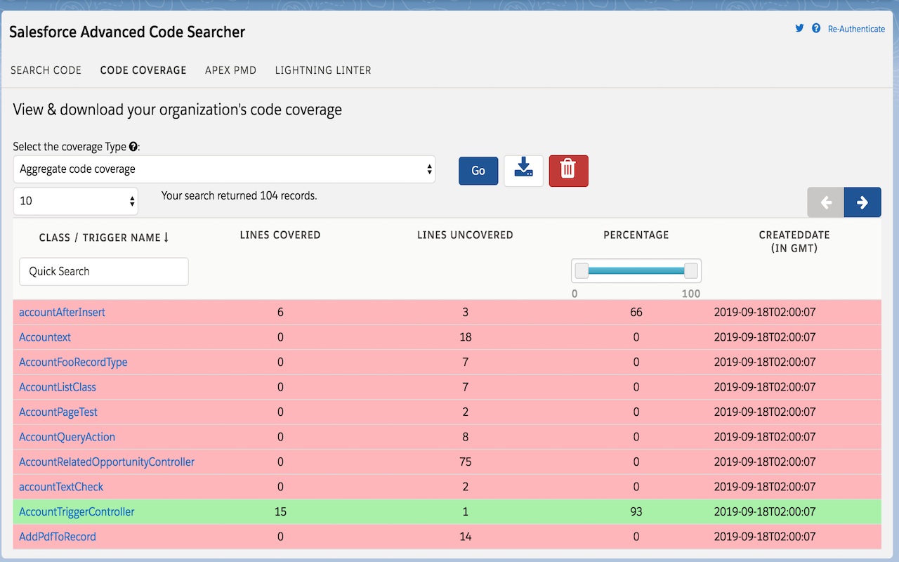 Salesforce advanced Code searcher Preview image 1