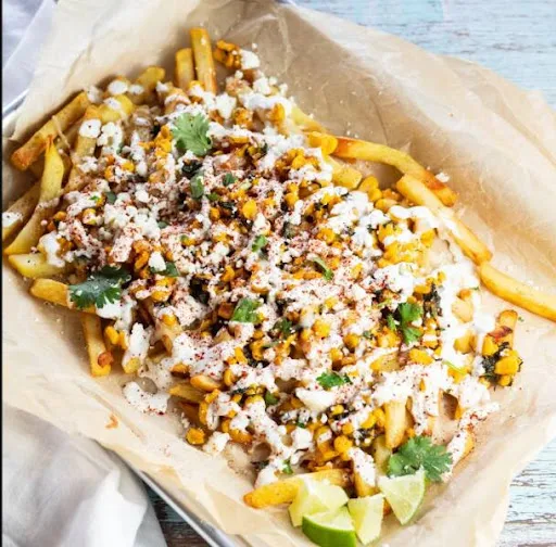Sweet Corn & Cheese Chicken French Fries