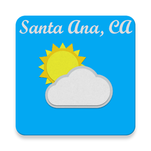 Santa Ana, California -weather logo