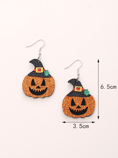 Title 4, Womens Halloween Pumpkin Hat Multi-layer Handm...