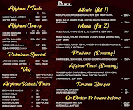 Pakhtoon Al Hind menu 1