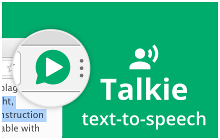 Talkie: text-to-speech, many languages! small promo image