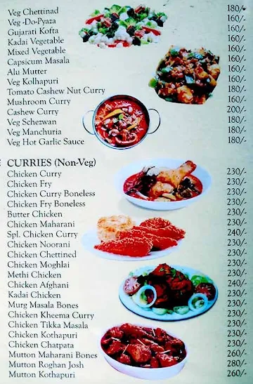 Lucky's Biryani House menu 