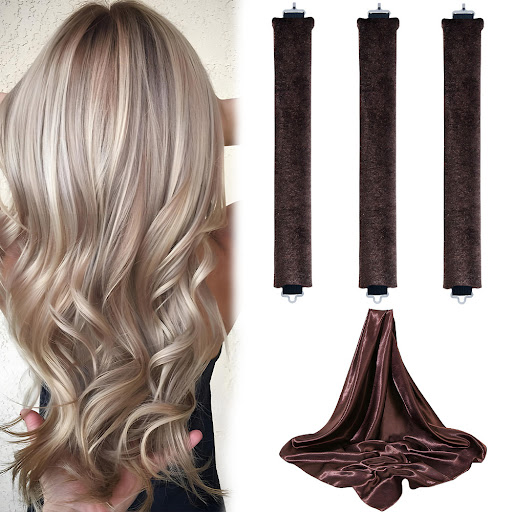 Title 13, Bold No Heat Hair Curler Lazy Sleeping Big Wave...