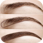 Cover Image of Скачать DIY Eyebrows Step by Step 1.0 APK