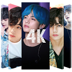 Cover Image of Télécharger ⭐ BTS - V Kim Taehyung Wallpaper HD 4K Photos 1.0 APK