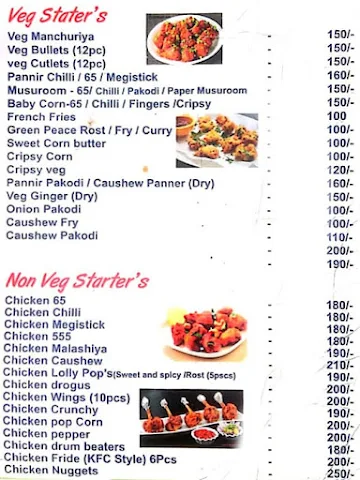 Apple Inn Family Restaurant menu 