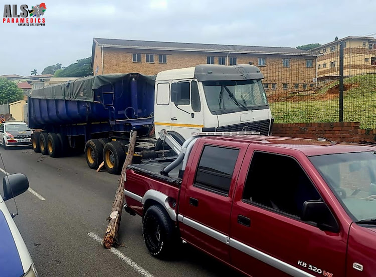 A pedestrian was killed after being struck by a truck in Bluff, Durban, on Friday.