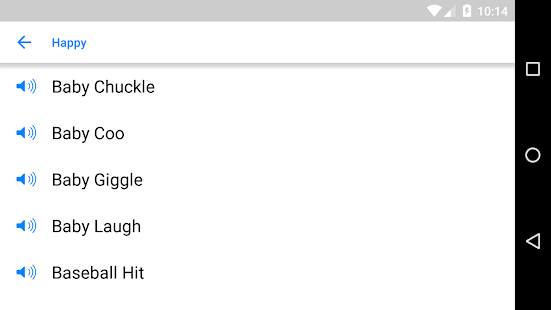 Sound Clips for Messenger Screenshot