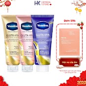 Sữa Dưỡng Thể Dưỡng Trắng Da Toàn Thân Vaseline 10X Healthy Bright Gluta Hya Thái Lan 300Ml Body Trắng Da Vaseline