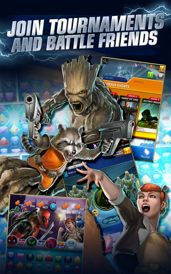 Marvel Puzzle Quest- screenshot