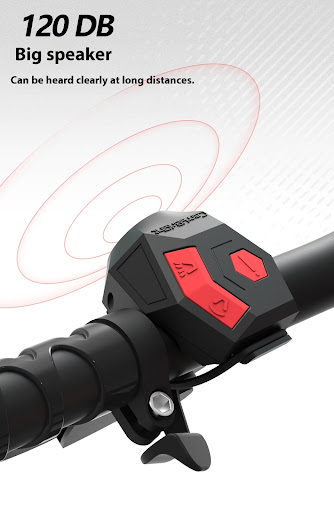 Title 4, Electronic bicycle bell horn with anti-theft fe...