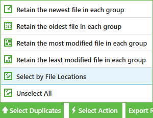 Automatic Selection Patterns