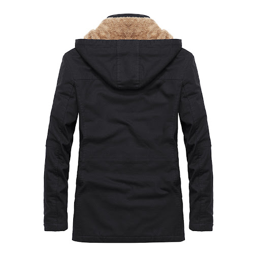 Title 6, Mens plus fleece padded warm jacket, perfect f...