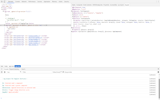 ng-inspect for Angular(1.x/4+/Ivy)