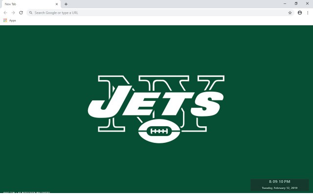 NFL New York Jets New Tab