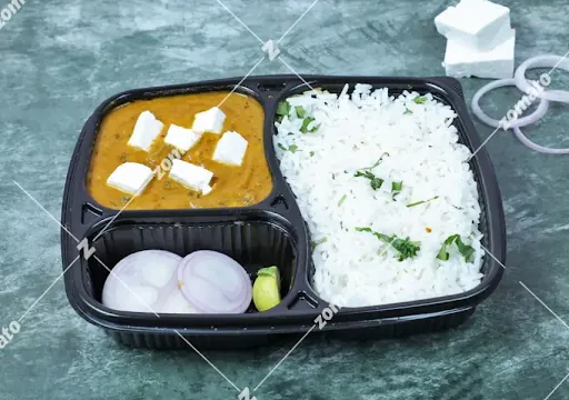 Paneer Sabji + Rice