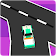 Car traffic game icon