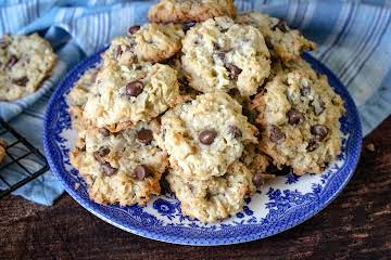 Coconut Chocolate Chip Cookies