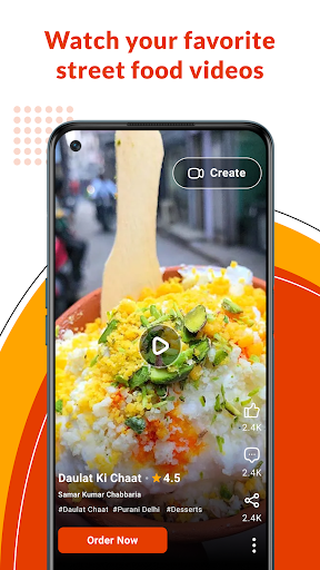 Screenshot Hokart: Food Videos & Delivery