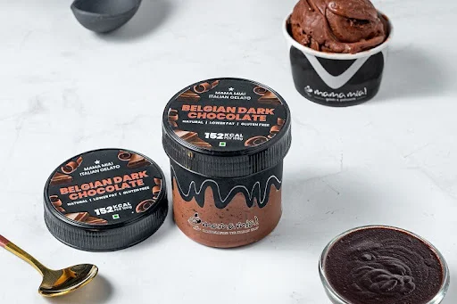 Belgian Dark Chocolate Ice Cream Tub [125 ml]