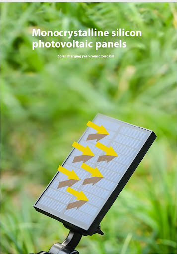 Title 11, Solar Powered Outdoor Super Bright Rainproof La...