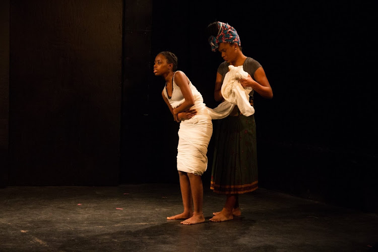 Vongai Shava in ‘Hyena’ from ‘The Refugee Plays’, directed by Logan Reed.