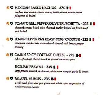 La Appetite Thane menu 