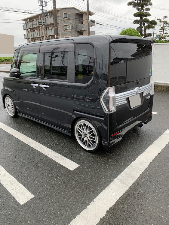 タントカスタムのコーティング作業・コンパウンド掛け・SPROコーティング剤・ガラコ塗り塗り・洗車に関するカスタム事例の投稿画像5枚目