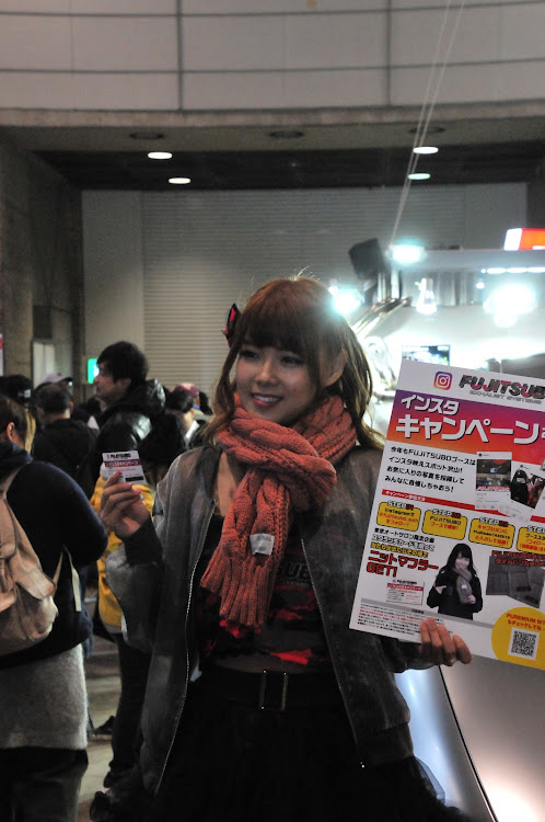 フィットのオートサロン・東京オートサロン2019・コンパニオン・キャンギャルに関するカスタム事例の投稿画像6枚目