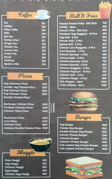 Chettan's Cafe menu 