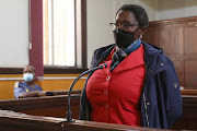 Former minister of social development Bathabile Dlamini at the Johannesburg magistrate's court on Wednesday. 