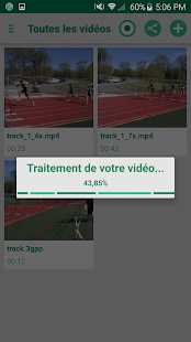 Fast & Ralenti outil vidéo Capture d'écran