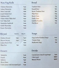 Moshir Taste Of Iran menu 2