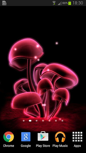 Luminous Mushroom 3D