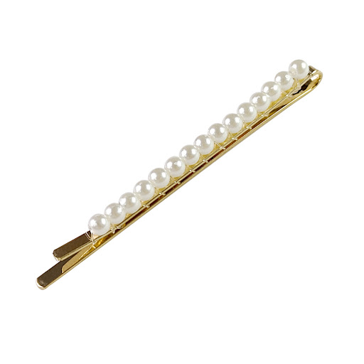 Title 14, Hair Accessories Pearl Barrettes Updo BB Clip S...