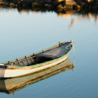 Una barca e il suo riflesso di 