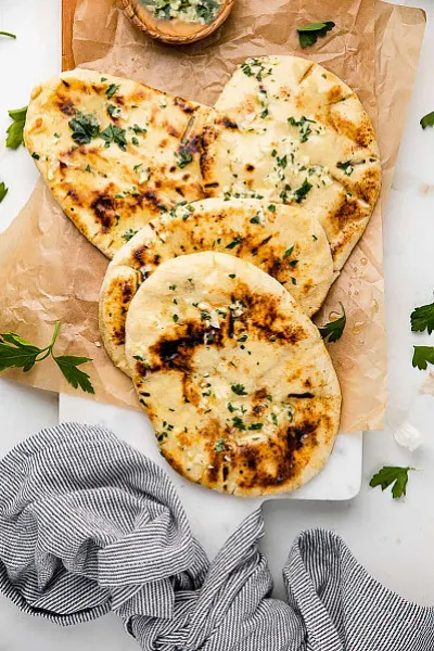 Cheese Garlic Naan