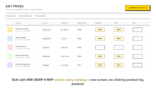 Meesho Price Manager screenshot 2